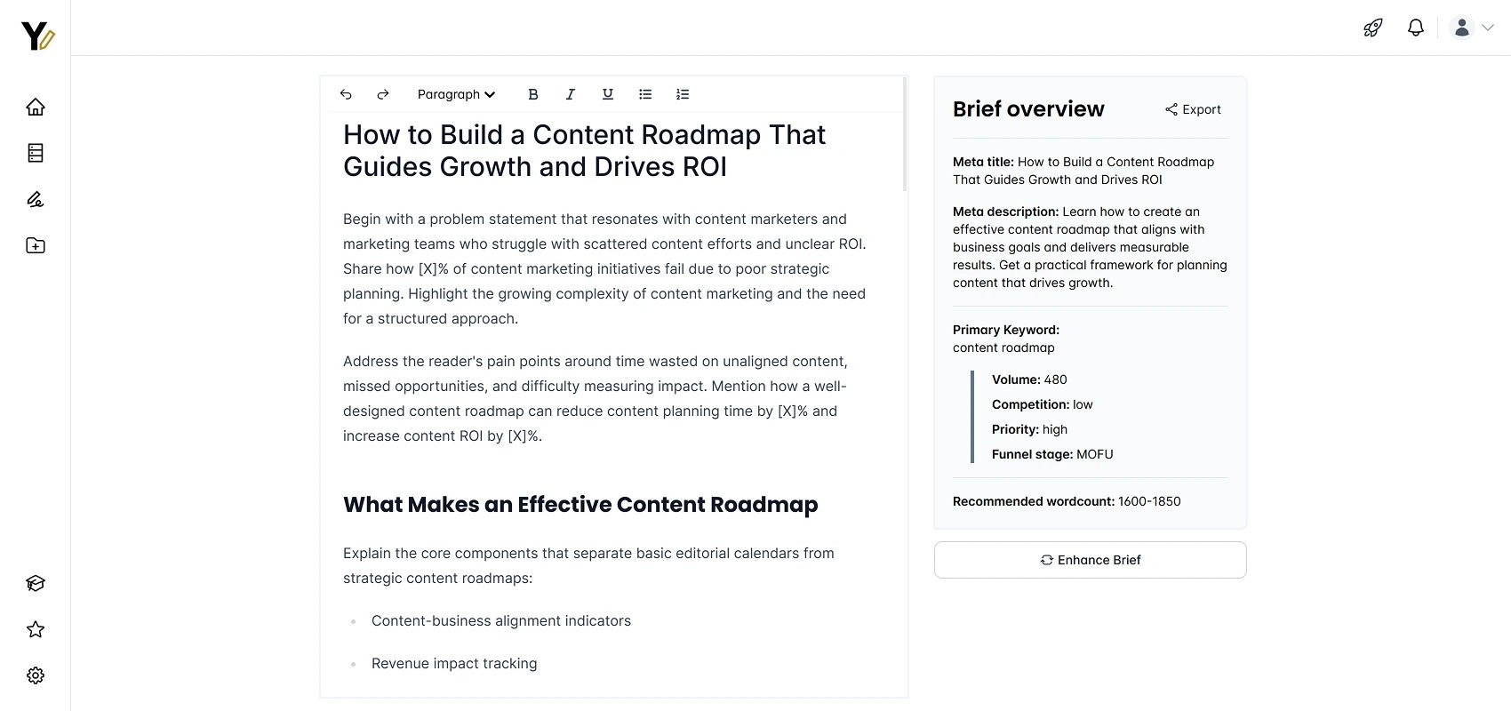 Yahini app MOFU example screenshot