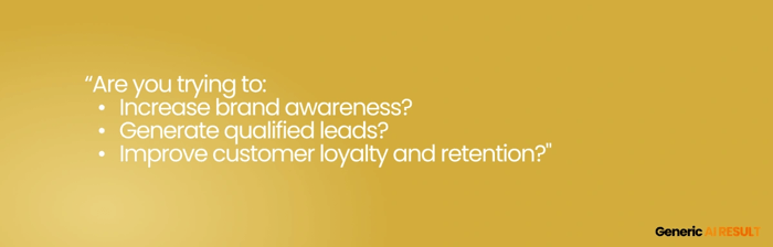 Business Goal Connection Generic Prompt