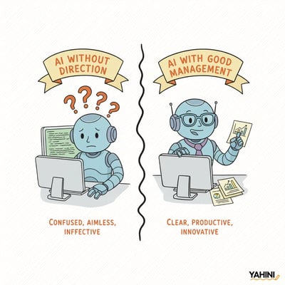 Confused AI vs AI with good management