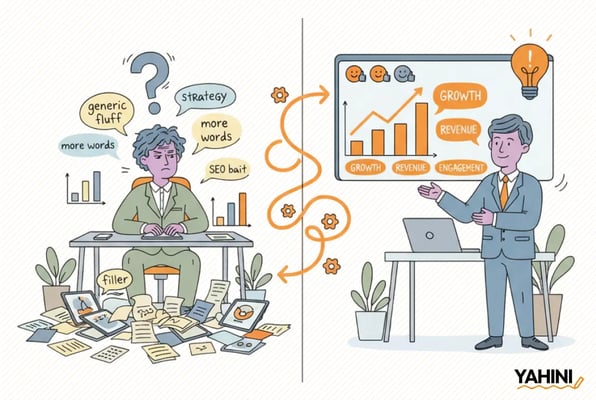 Quality content vs generic content