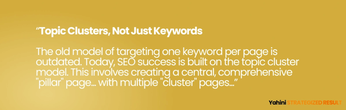 SEO Sophistication Yahini