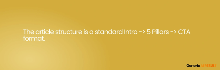 Structure Generic Prompt