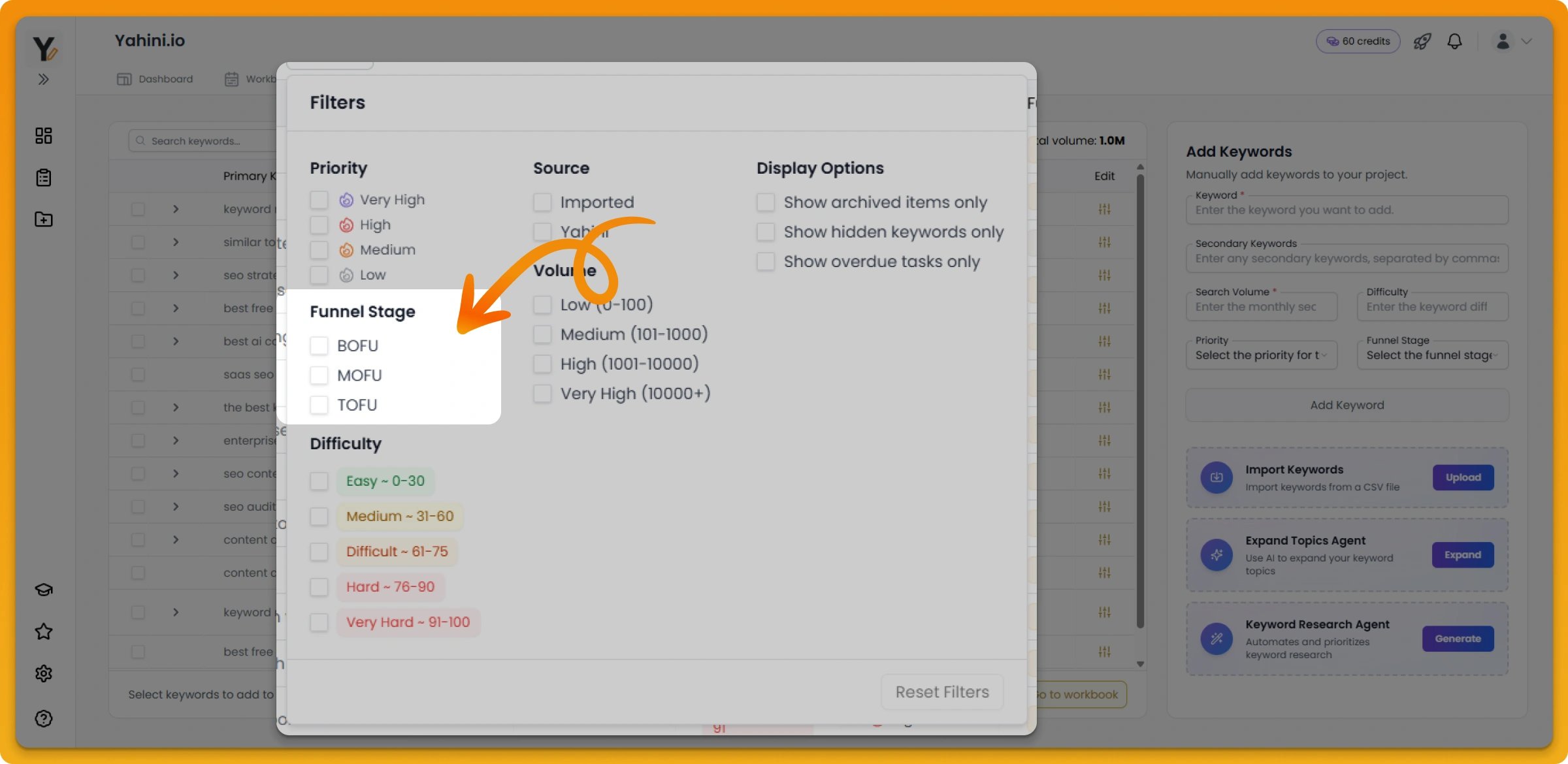 Yahini app workbook example screenshot